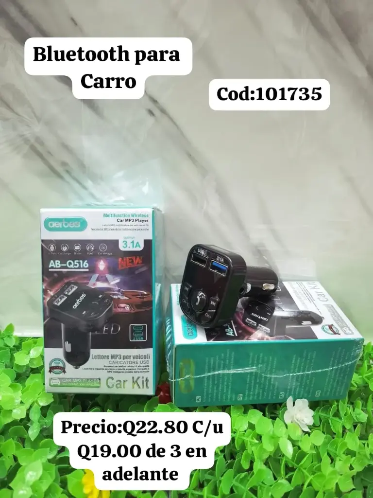 BLUETOOTH P/CARRO X30 AB Q516