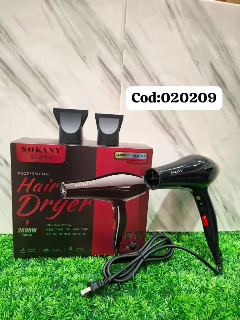 SECADORA CABELLO SOKANY SK-2213|6902213020209 
