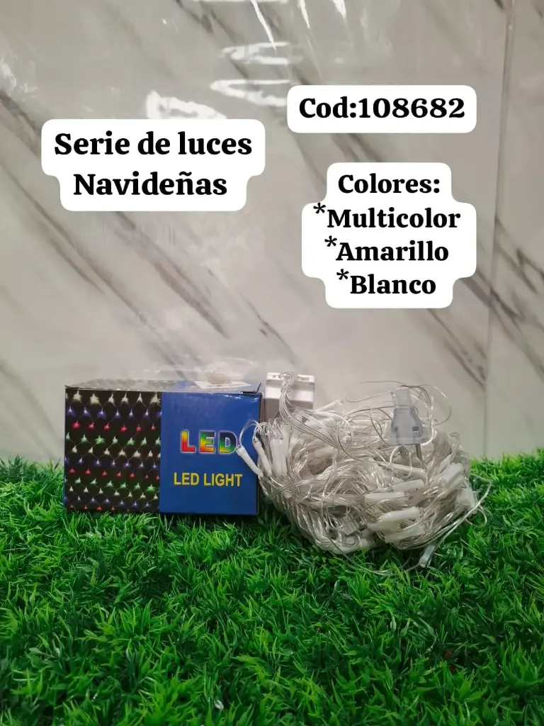SERIE LUCES NAVIDEÑAS 192L 3*2