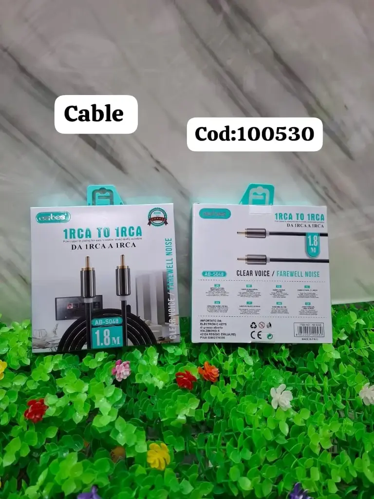CABLE 1RCA 1RCA 1 8 AB S048|6973724662615 8052202100530