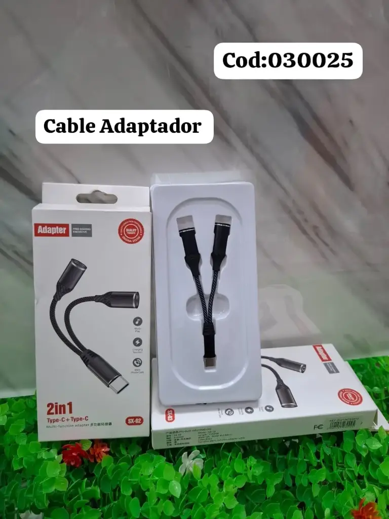 CABLE ADAPTADOR SX 03 TIPO C+3 5MM