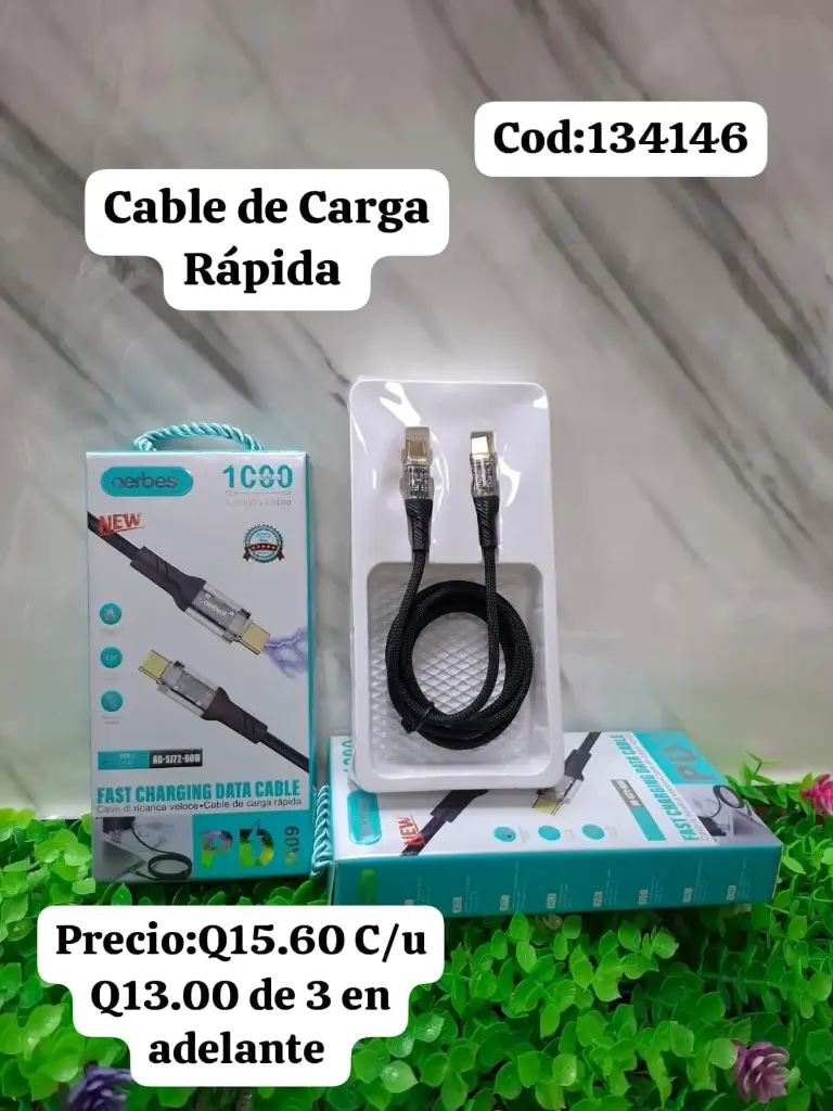 CABLE CARGA RAPIDA AB-SJ72-T