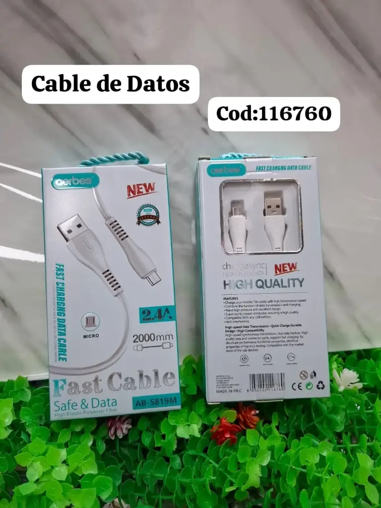 CABLE DE DATOS AB-S819M 2|8052202116760