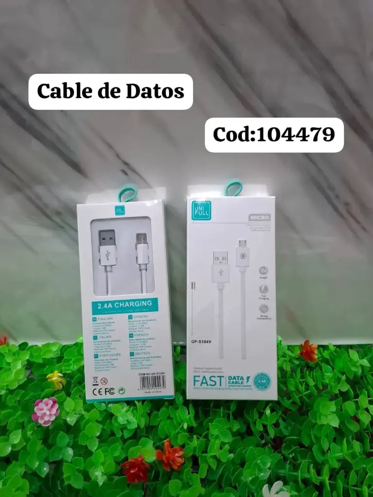 CABLE DE DATOS GP-S104V 1M/V8