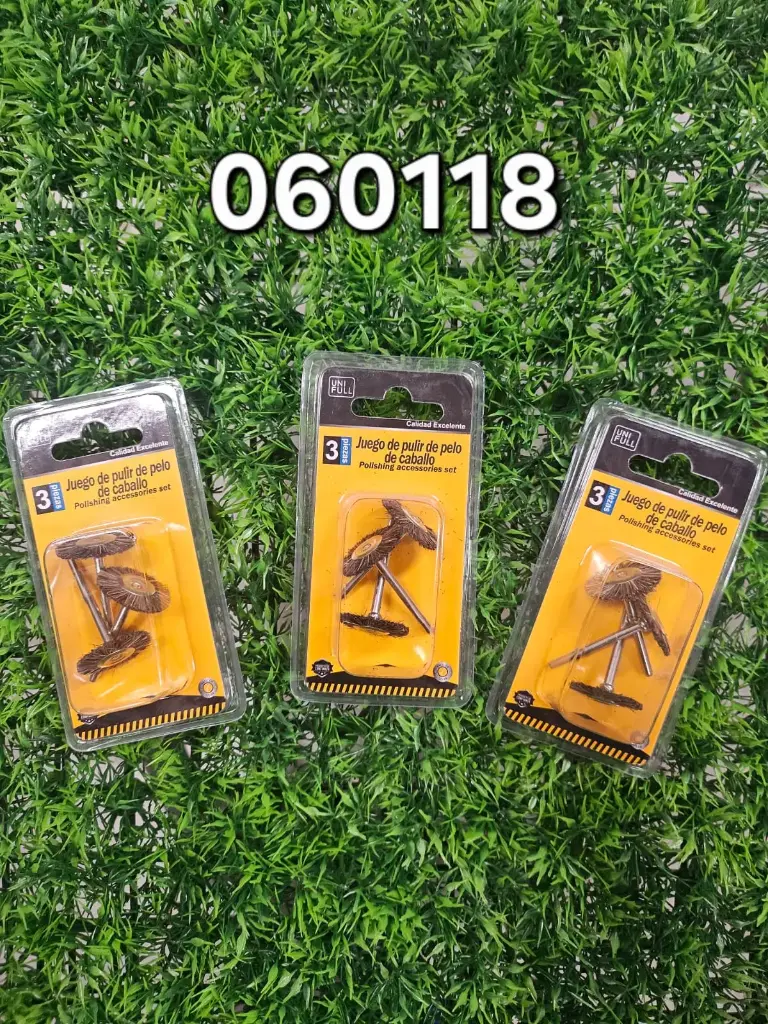 SET DE CEPILLOS PULIDORES 3PCS B|1040021060118
