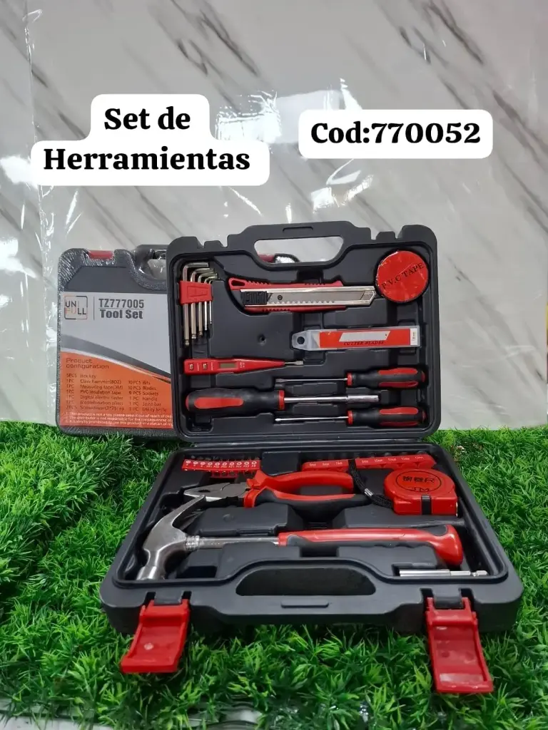SET DE HERRAMIENTAS TZ777005/45PC|6959147770052