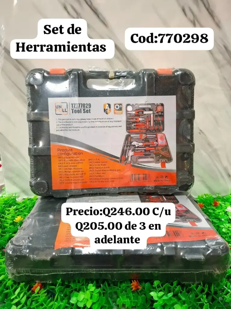 SET DE HERRAMIENTAS TZ777029/30PC