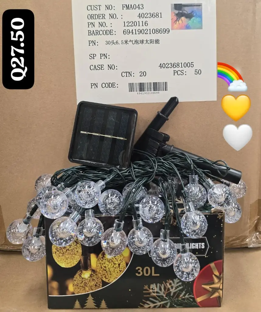 SET DE LUCES REDONDAS 30*6.5|6941902108699