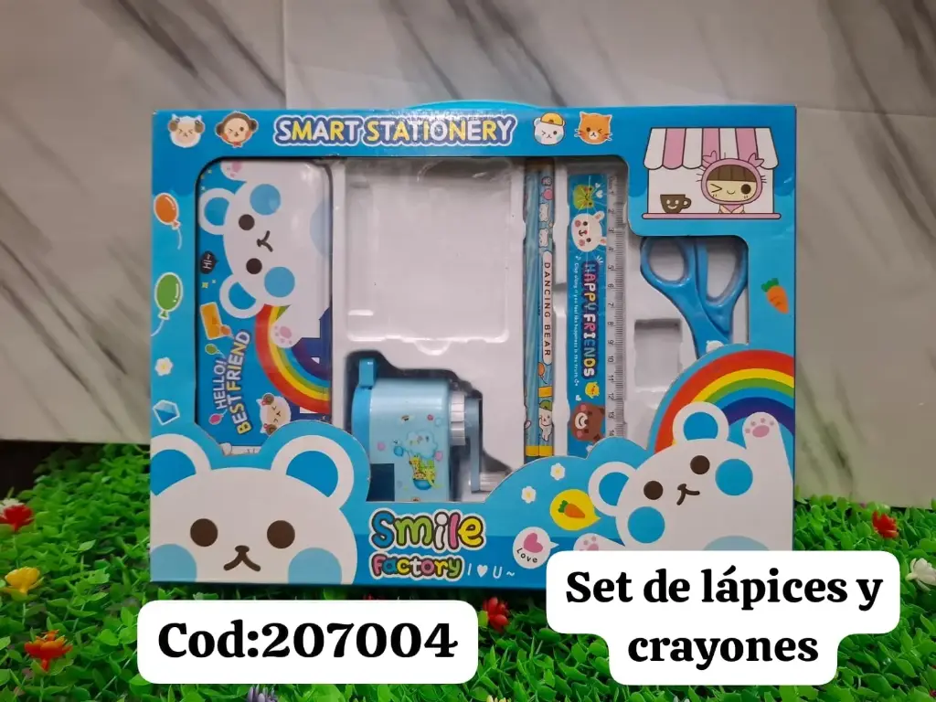 SET LAPICES Y CRAYONES 004