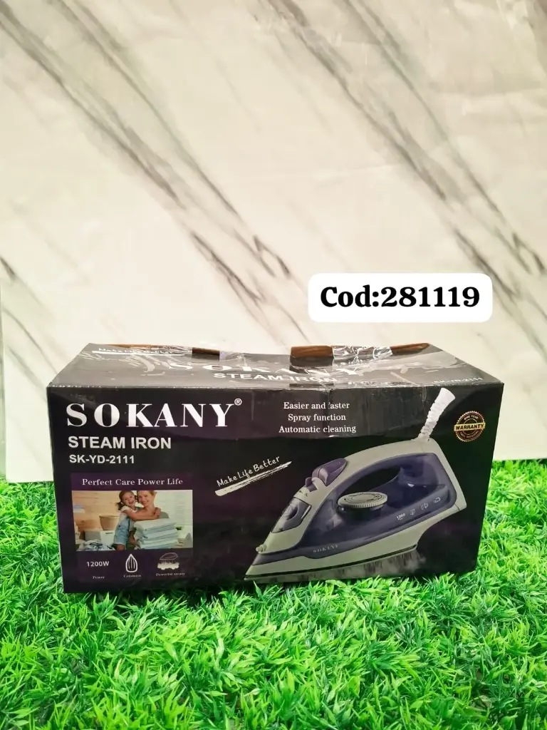 PLANCHA ROPA SOKANY SK-YD-2111|6974824281119  6974824281119