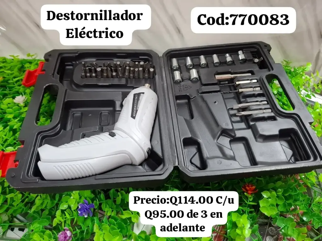 DESTORNILLADOR ELECTRICO TZ777008/47|6959147770083