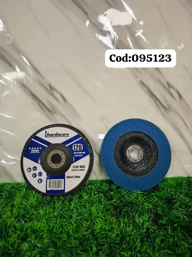DISCO AZUL DE PULIDO 150mmP120|1001922095123