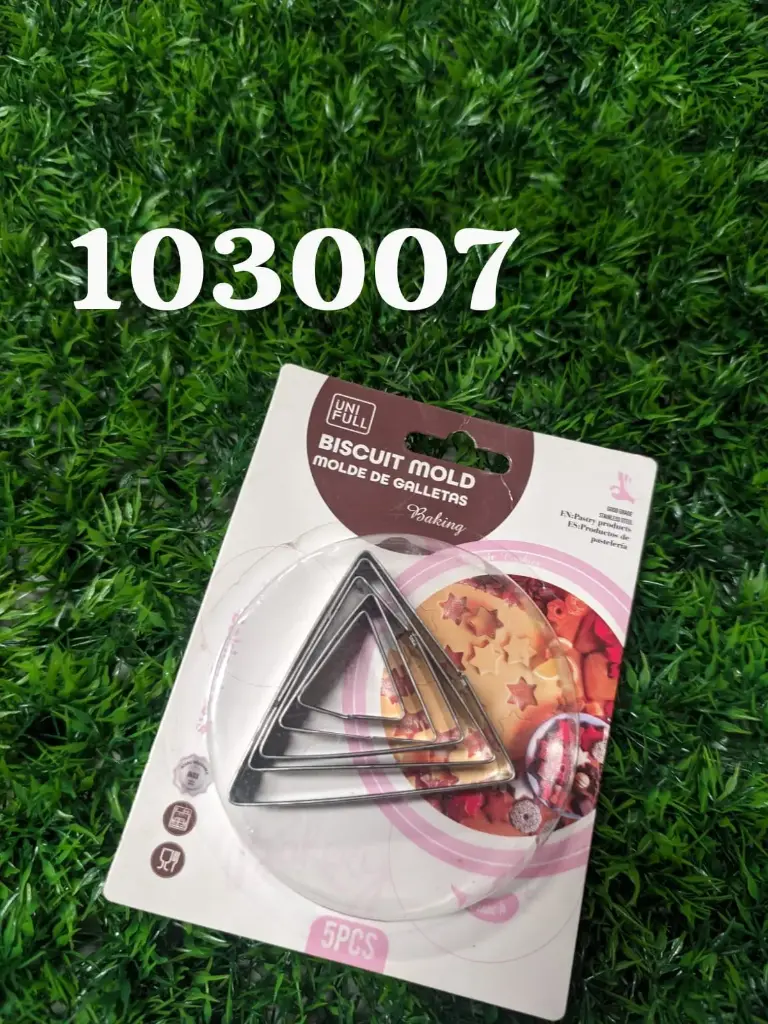 MOLDE PARA GALLETAS 5PCS|6941902103007