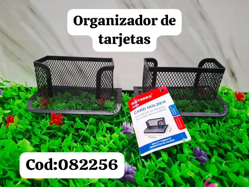 ORGANIZADOR DE TARJETAS MI009
