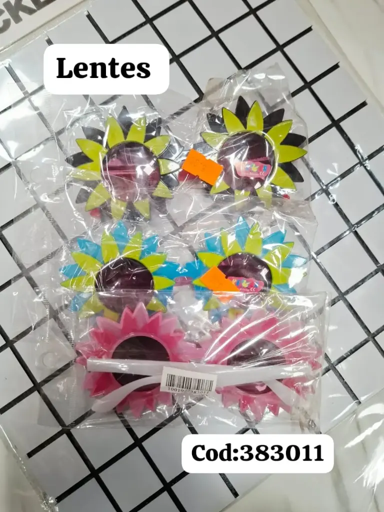 LENTES P/SOL FLOR