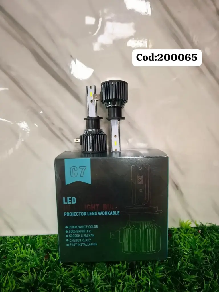LUZ LED P/CARRO C7 H1|1040037200065