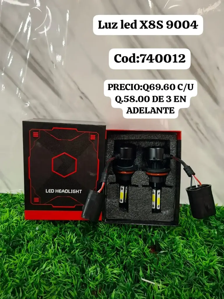 LUZ LED X8S 9004|1030013740012