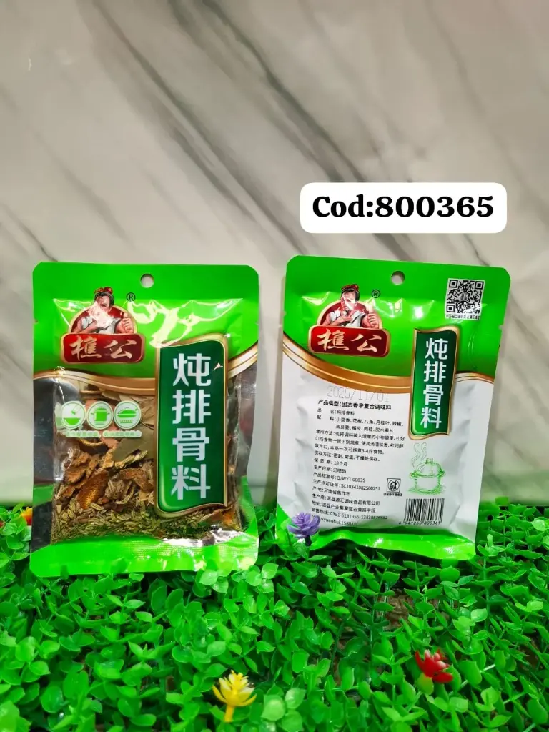 CONDIMENTO PARA COSTILLAS 30G/94126080036 6941260800365