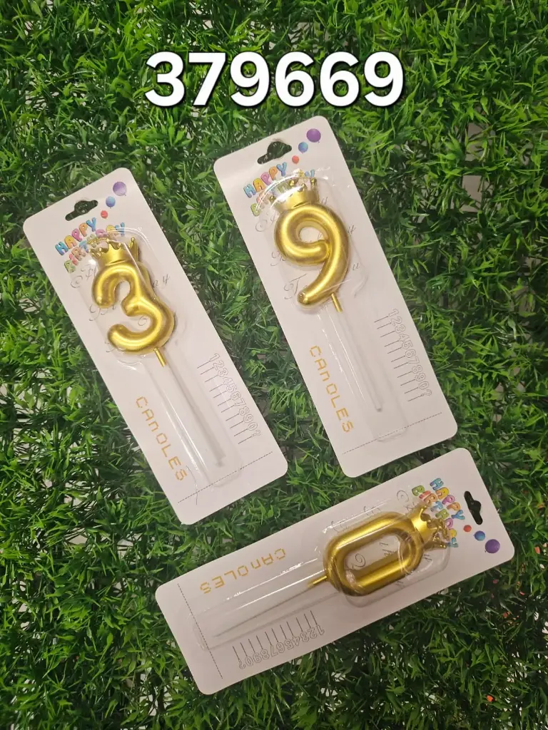 VELAS NUMEROS TH-870 | 9780204379669