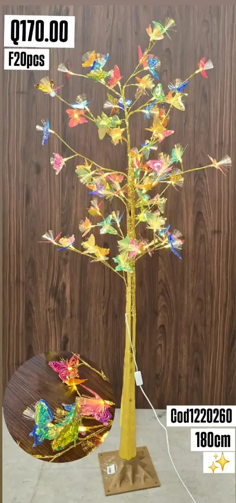 ARBOL CON LUCES 1.8M/1000001220260  