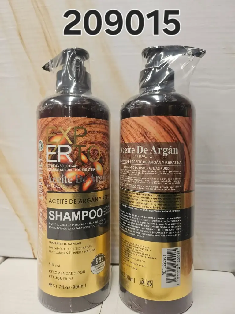 SHAMPOO DE ARGAN/7877772209015  