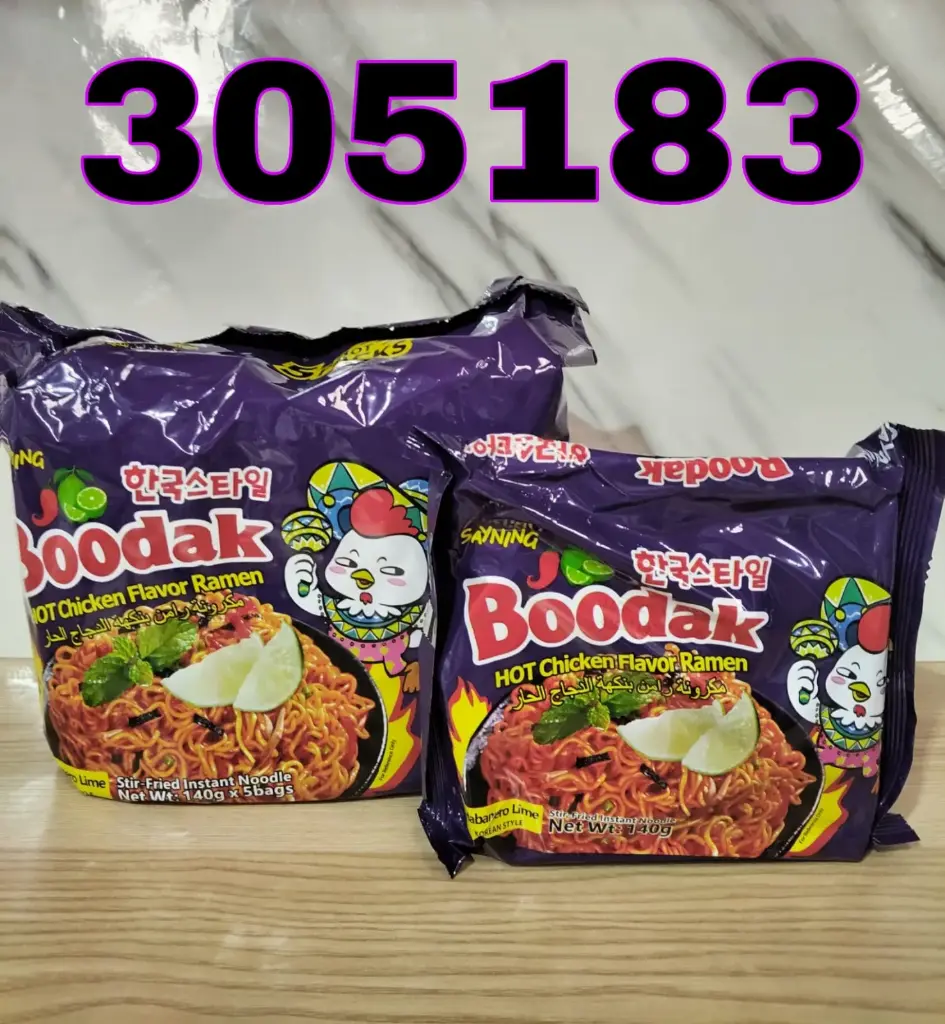 RAMEN PICANTE SABOR CHILE HABANERO/6926845305183  