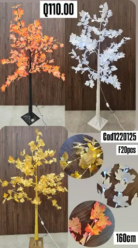 ARBOL CON LUCES 128L 1.6M|1000001220125