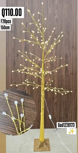 ARBOL CON LUCES 150