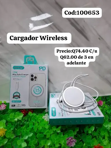 CARGADOR WIRELESS AB S624T|8052202100653