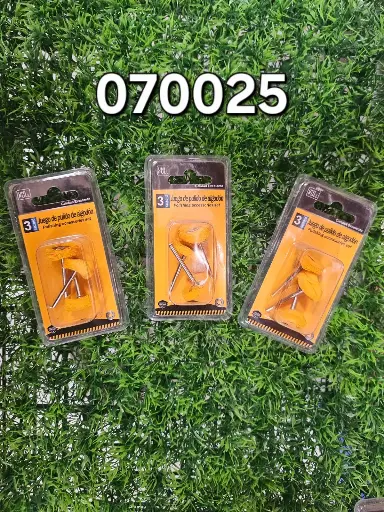 SET DE CEPILLOS PULIDORES 3PCS D|1040021070025