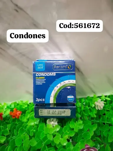 CONDONES CLÁSICOS SIN SABOR 3 U|6971592561672