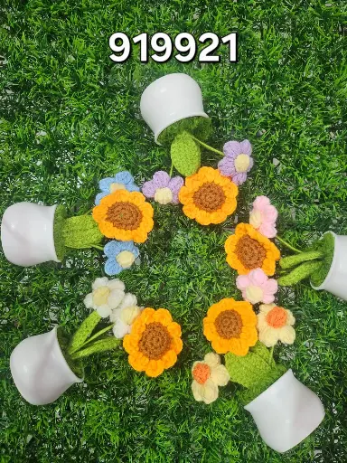 [19921M] FLOR TEJIDA 19921M