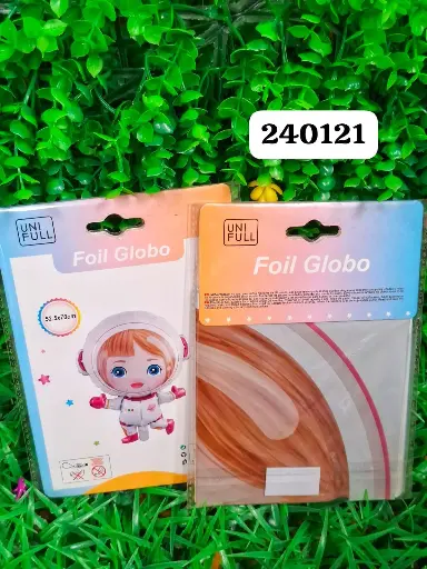 GLOBO ASTRONAUTA NIÑA|1040045240121