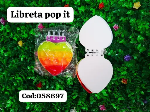 LIBRETA POP IT JSC8217