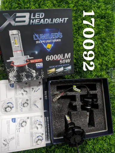LUZ LED PARA AUTO X3 H1