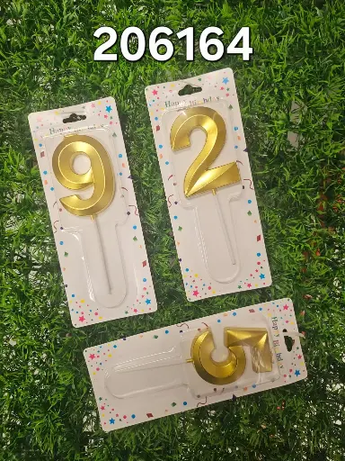 VELA NUMERO 06164|6908716206164