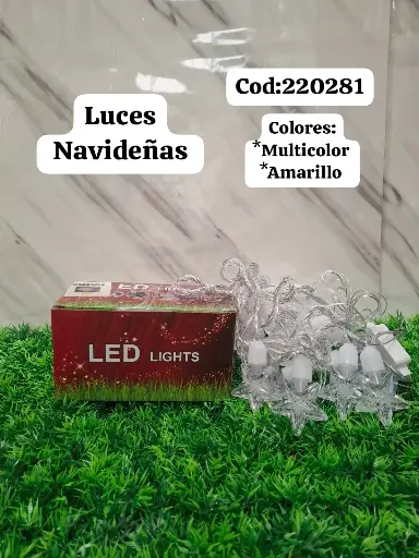 [1220281] LUCES NAVIDEÑAS 5M/1000001220281  